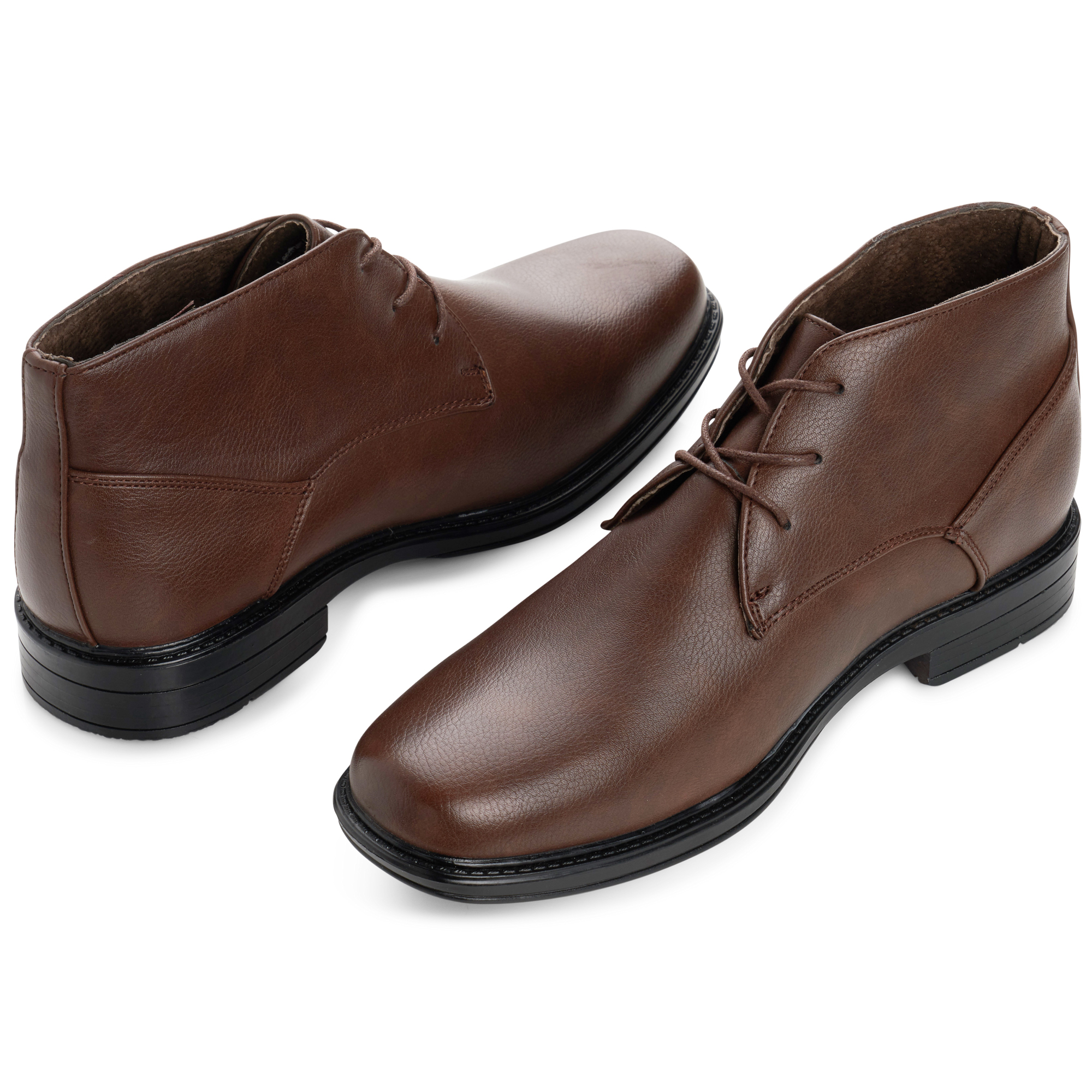 Alpine Swiss Mens Ankle Boots Dressy Casual Leather Lined Dress Shoes